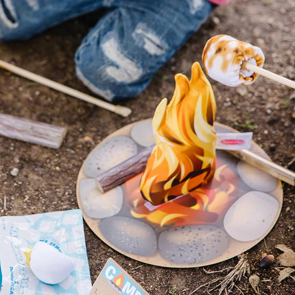 Melissa & Doug Let�s Explore S�Mores & More Campfire Play Set � 23 Pieces