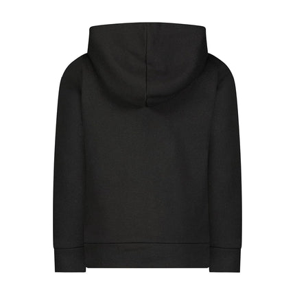 PUMA Girls' Core Logo Zip Up Hoodie, Puma Black, 6XS