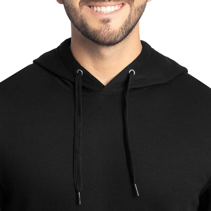 Fruit of the Loom Unisex's Eversoft Fleece Hoodies, Full Zip, Moisture Wicking & Breathable, Sizes S-4x Shirt, Black Pullover, Large