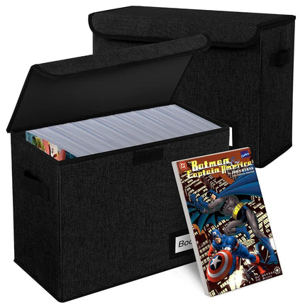 YNSZAS 2 Pack Comic Book Storage Box, Protector Or