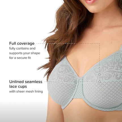 Wacoal Seamless Visual Effects Minimizer, Belgian Block, 42DD