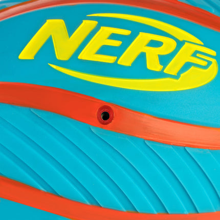 NERF Pool + Beach Water Football - Tidal Toss Pool Football for Water Games - Perfect Pool Toy for Kids - Extra Grip Waterproof Football with Inflation Pump