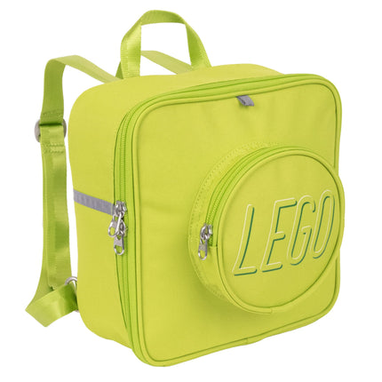 MOCHILA PEQUEÑA DE LADRILLO LEGO, Lima, Talla única, Mochila pequeña