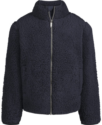 Nautica Boys' Full Zip Jacket, Kangaroo Pockets, M