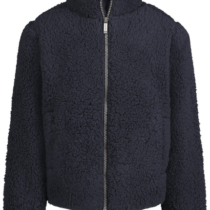 Nautica Boys' Full Zip Jacket, Kangaroo Pockets, M