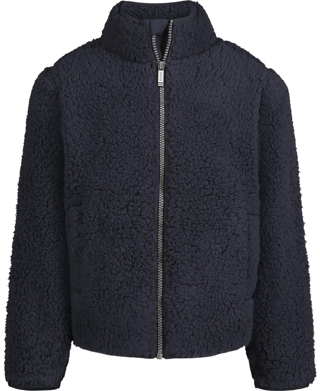Nautica Boys' Full Zip Jacket, Kangaroo Pockets, M