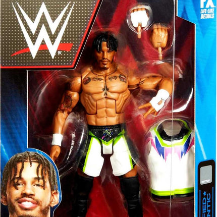 WWE MATTEL WWE Figura de Acción Elite Collection Wes Lee, Regalo Coleccionable Articulado de 15 cm para Fans de la WWE a Partir de 8 Años, Multicolor, HDF32