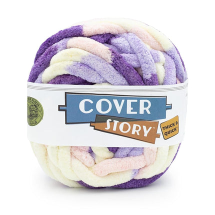 Lion Brand Cover Story Thick & Quick Yarn-Lavender Fields 535-200