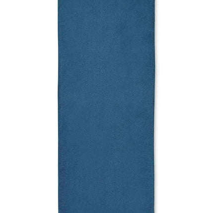 Gaiam Stay Put Yoga Towel - Fits Over Standard Size Yoga Mat (68" L x 24" W), Lake