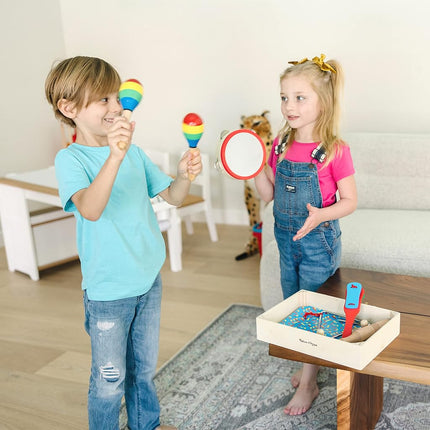 Melissa & Doug Band-in-a-Box | Musical Instruments | Musical Toys for Kids | 3+ | Gift for Boy or Girl