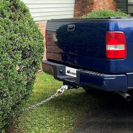Nilight Shackle Hitch Receiver 2Inch 45000 LBs Breaking Strength 3/4" D Ring Shackle w/Trailer Hitch Pin Heavy Duty Solid Recovery Towing Kit for Trucks Jeeps Off Road