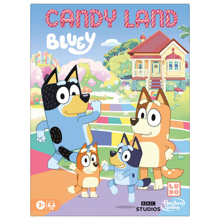 Hasbro Gaming Candy Land Bluey Edition Board Game 