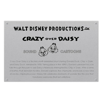 Disney100 Years of Wonder Walt Disney Presents “Crazy Over Daisy” Donald Duck Collectible Plush Stuffed Animal, Kids Toys for Ages 5 Up, Amazon Exclusive by Just Play