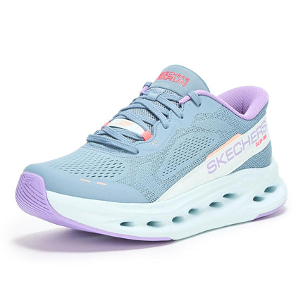 Skechers Women's MAX Cushioning Glide-Step Caledonia Trainers Slate 6