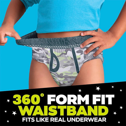 Pampers Ninjamas, Disposable Underwear, Nighttime Underwear Boys, 44 Count, Size S/M (38-65 lbs)