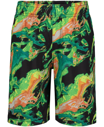 Under Armour Boys' Printed Boost Short, Elastic Wa