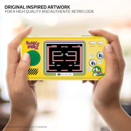MY ARCADE DGUNL-3248 Bubble Bubble Game Console, Yellow