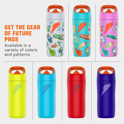 Gatorade Premium Kids Bottle, Sticker Pink, 12oz