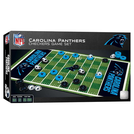 MasterPieces NFL Carolina Panthers Checkers Game