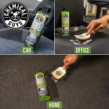Chemical Guys Foaming Citrus Fabric Clean – Carpet & Upholstery Shampoo and Odor Eliminator – Safe for Cars, Trucks, SUVs, Motorcycles, RVs & More – 473 ml, 2 Pack