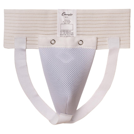 Champion Sports 10CSMD Men's Cup and Athletic Supporter, White, Medium