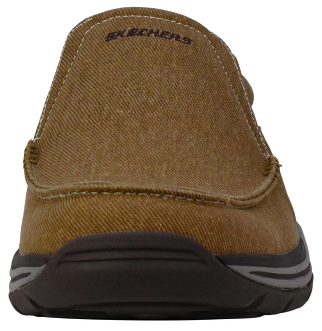 Skechers Men's Expected Avillo Relaxed-Fit Slip-On Loafer, Chestnut, 12 M US