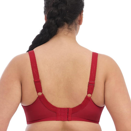Elomi Women's Full Coverage Bra, Opaque, Haute Red, 38F