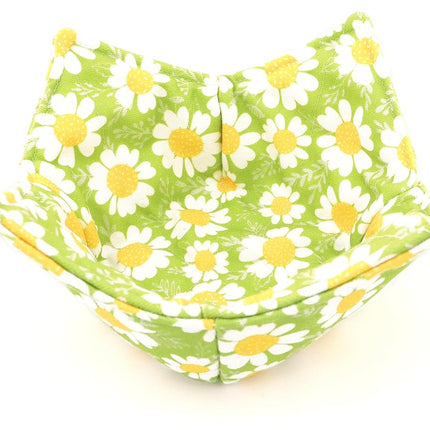 ROGITU Cotton Microwavable Bowl Cozy, Microwave-Safe Hot Bowl Holders, Soup Bowl Cozy Bowl Hot Pads (I)