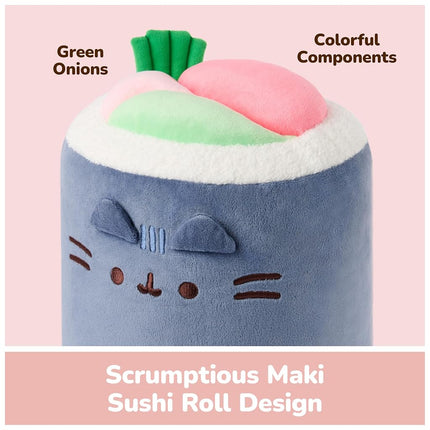 GUND Pusheen Bento Sushi Roll 11-Inch Plush Toy for Ages 8+