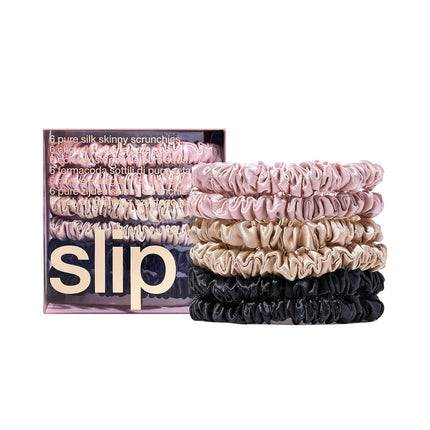 slip Skinny Scrunchies Multi | Set of 6 Pure Silk 