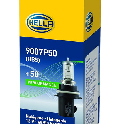 Hella 9007P50: Bulb 9007 12V 65/55W Px29T T4.625 +