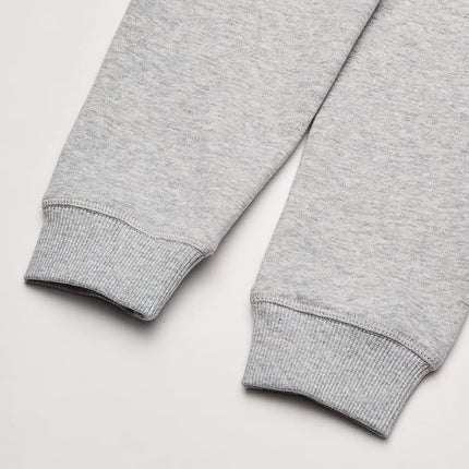 Nautica Girls' Fleece Sweatpants, Functional Pockets, Elastic Waistband & Drawstring Closure, Grey Heather, 16