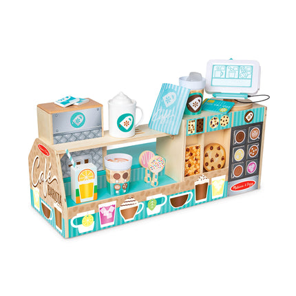 Melissa & Doug Wooden Toy Caf� Barista Coffee Shop