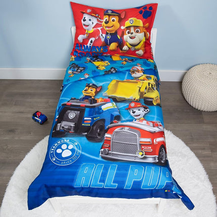 Paw Patrol Paw Patrol Calling All Pups 4-Piece Toddler Bedding Set