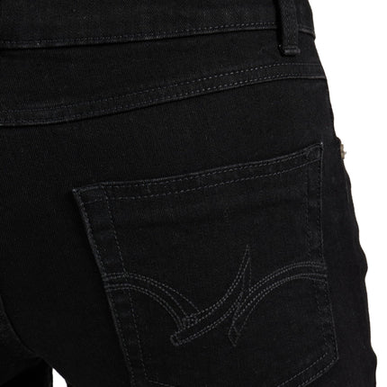 Wrangler Girls' Big Western Boot Cut Jean, Black, 14 REG