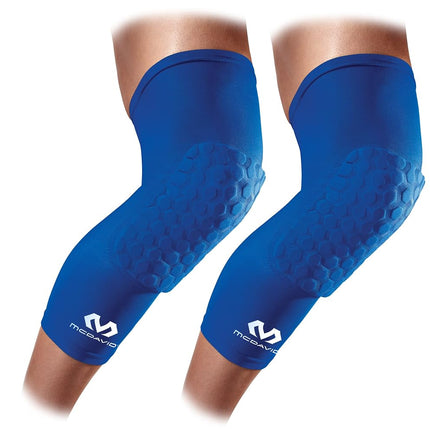 McDavid – 6446R – Knee compression sleeve – Hexpad – Unisex Adult – Knee pads sleeve – Prevents impact injuries – Very elastic – Indoor Sports – Basketball knee sleeve – (6446R)