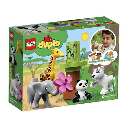 LEGO DUPLO La vie en ville : les bébés animaux 10904 – Briques de construction (9 pièces)
