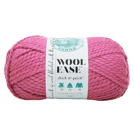Lion Brand Yarn 640-112 Wool-Ease Thick and Quick 