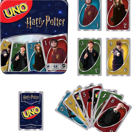 Harry Potter UNO Card Game, in Collectable Tin [Special Edition]