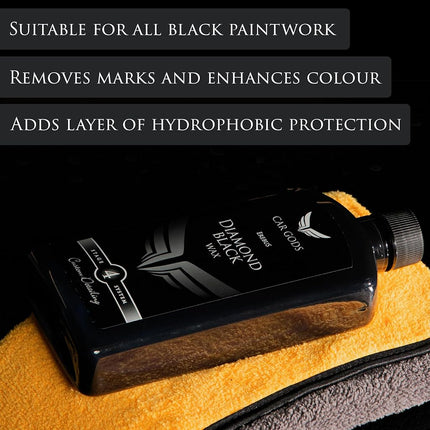 Car Gods Black Carnauba Wax Polish, 17 Fl Oz