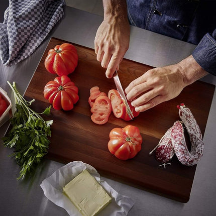 Wüsthof Classic 6 Inch Demi Bolster Chef's Knife, Black, Silver
