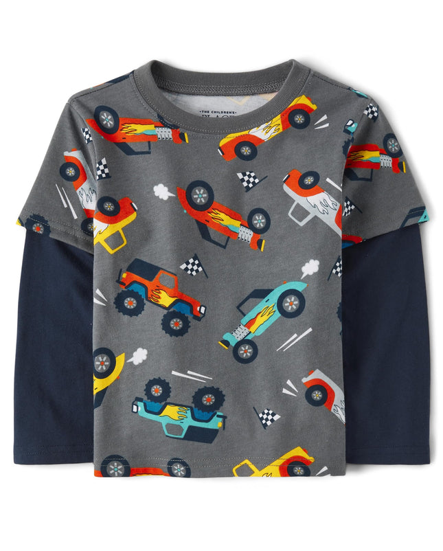 The Children's Place Toddler Long Sleeve Layered B
