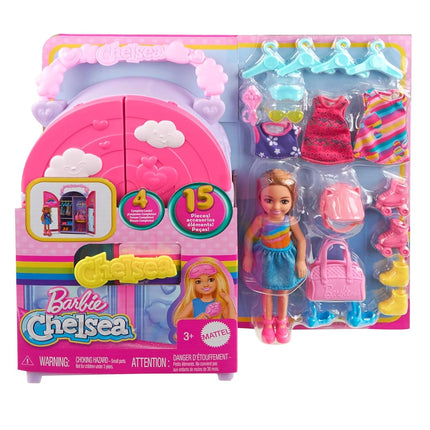 Barbie Chelsea Doll & Fashion Closet Playset, New for 2026