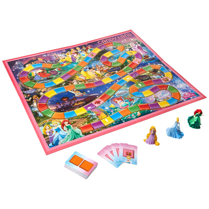 Hasbro Candy Land Edición Princesas Disney Juego de Mesa para Niños, Edad 3+, 2-4 Jugadores