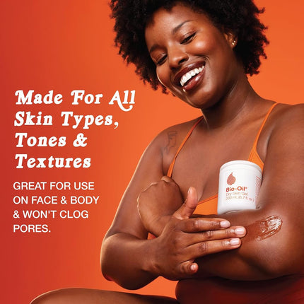 Bio-Oil Dry Skin Gel, Face and Body Moisturizer, Fast Absorbing Hydration, with Soothing Emollients and Vitamin B3, Non-Comedogenic, 3.4 Oz