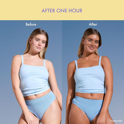 Isle of Paradise Bronzed 3 Piece Self-Tanning Set, Medium Self-Tan Drops, Express Tinted Self-Tan Mousse, Streak-Free Tanner, Hydrating Formula with Hyaluronic Acid & Niacinamide