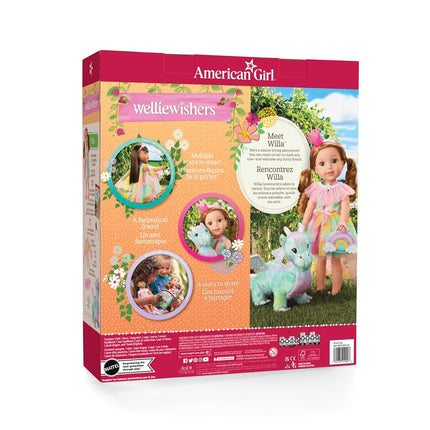 American Girl Wellie Wishers Willa's Dragon & Dress-Up Set