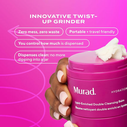 Murad Lipid Enriched Double Cleansing Balm & Makeup Remover, 50ml