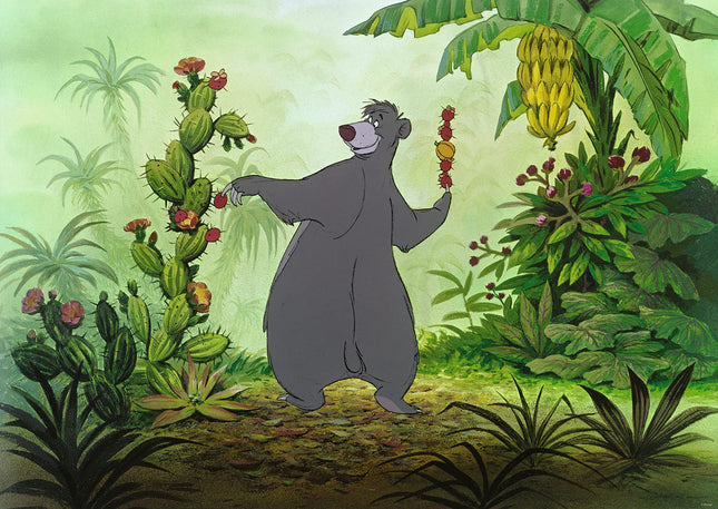 Ravensburger Disney Treasures from The Vault: Baloo 1000 Piece Jigsaw Puzzle for Adults – Every Piece is Unique, Softclick Technology Means Pieces Fit Together Perfectly - Amazon Exclusive