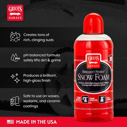 Griot's Garage Brilliant Finish Snow Foam 48oz